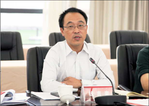 院长钱吉奎讲话南京地铁集团有限公司总经理,地铁学院院长朱斌讲话